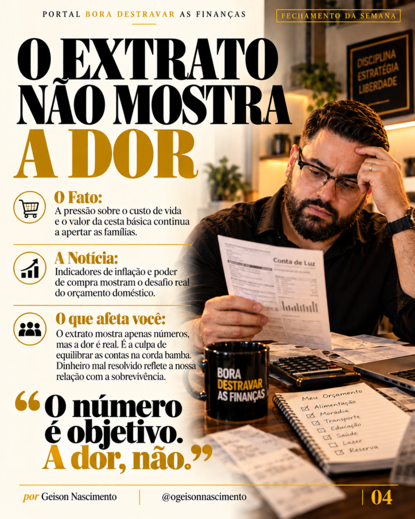 Imagem ilustrativa sobre O Outro Lado do Extrato — Edição 01