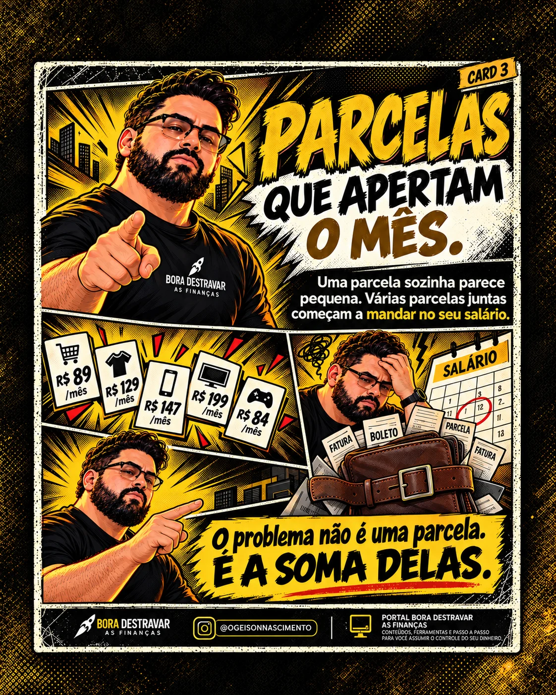 Imagem ilustrativa sobre EP003. A PARCELA QUE ROUBA O SEU FUTURO