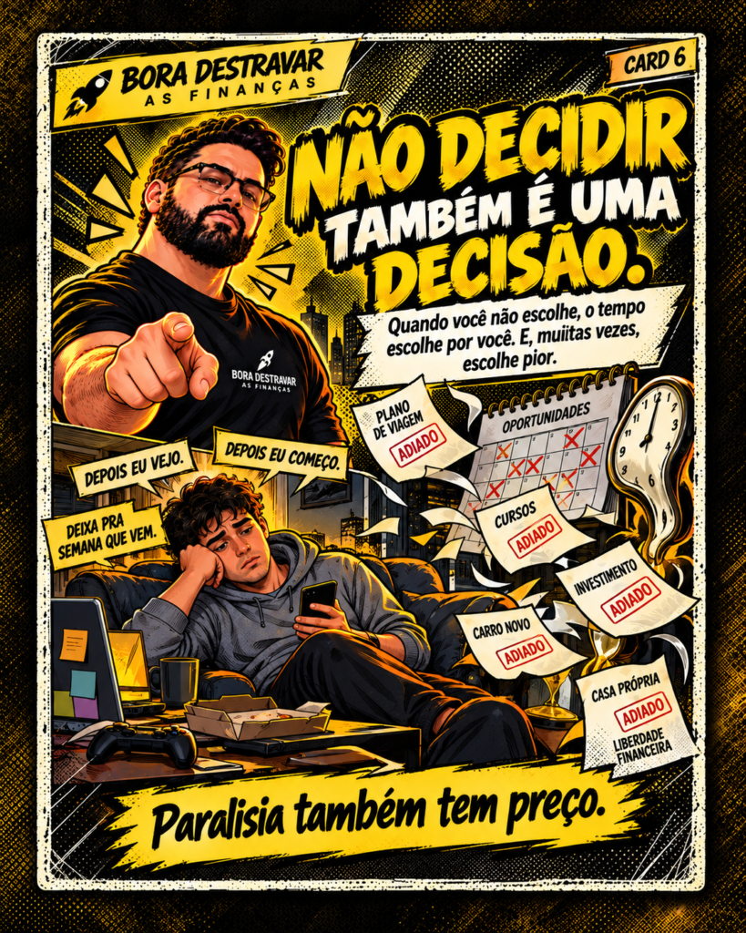Imagem ilustrativa sobre Você pode escolher tudo e isso está te paralisando