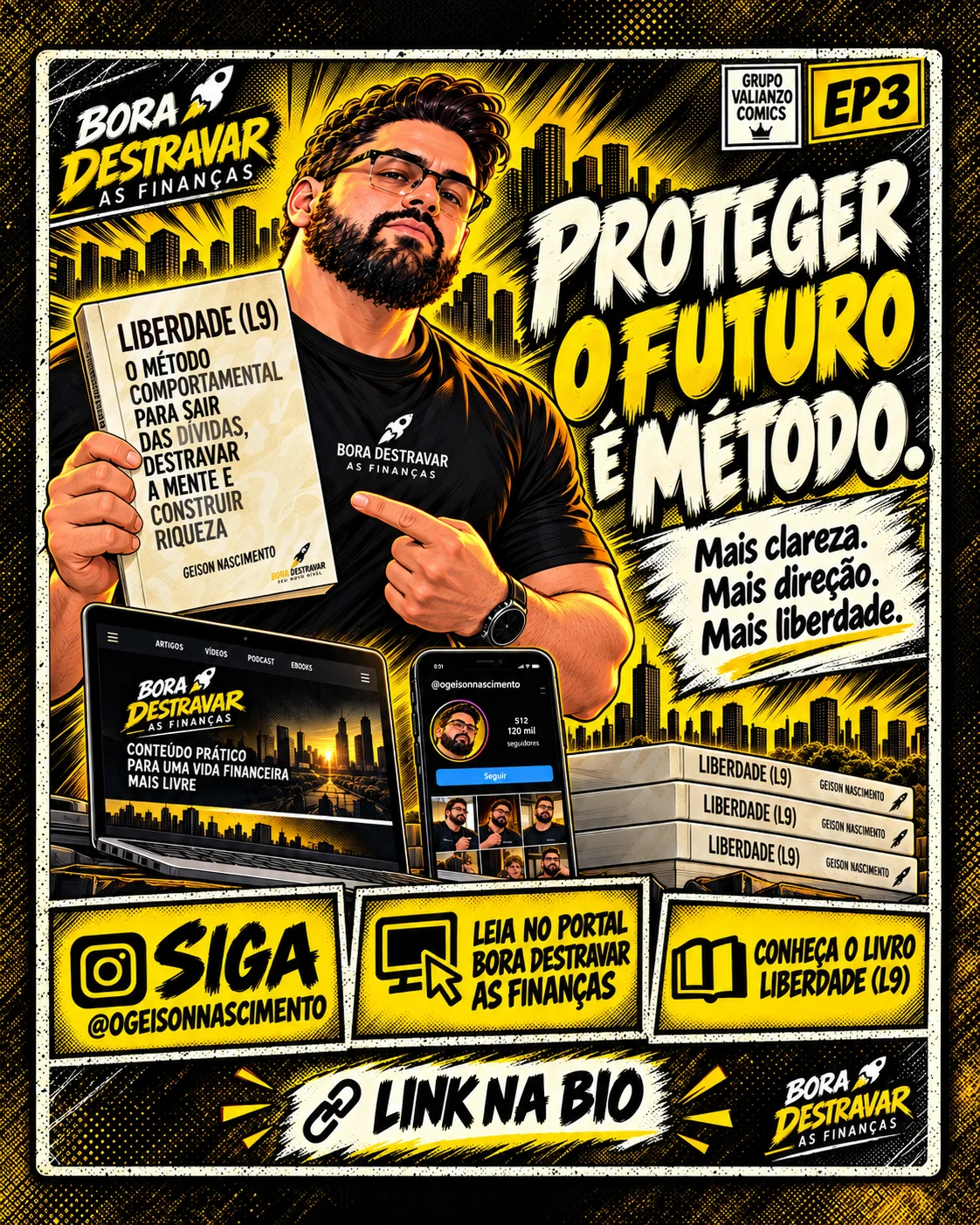 Imagem ilustrativa sobre EP003. A PARCELA QUE ROUBA O SEU FUTURO